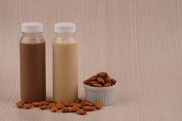 تصویر 1 از خرید شیر بادام نیمه آماده + قیمت فروش استثنایی